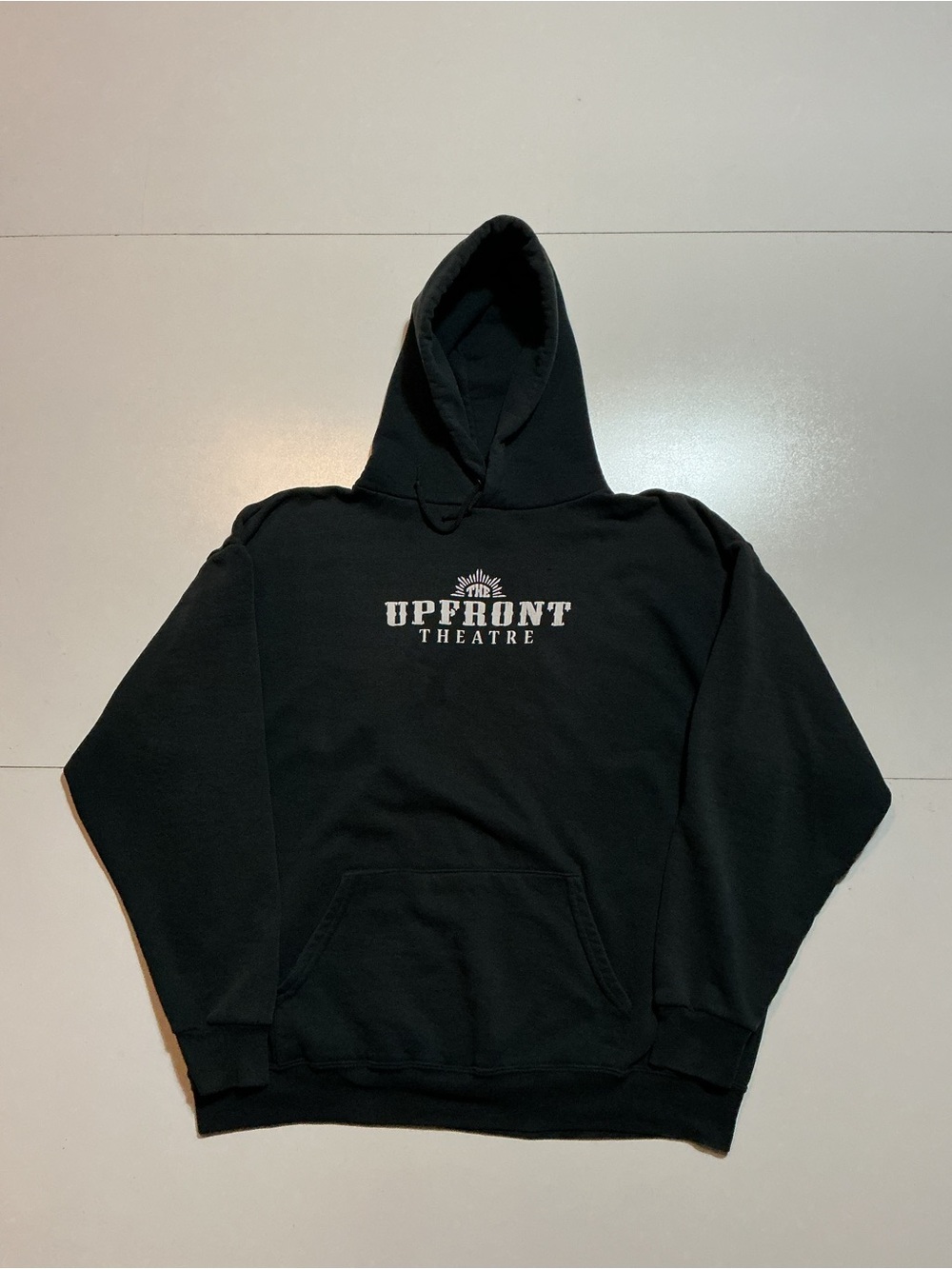 Vintage Jerzees The Upfront Theatre Improv Comedy Performing Arts Hoodie